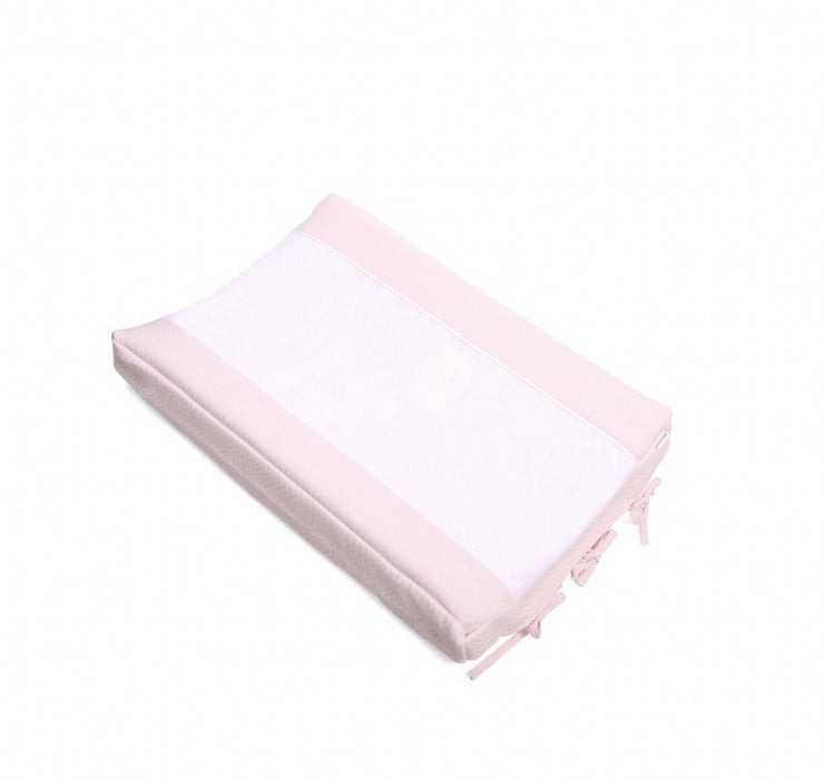 Poetree - Chevron Light Pink - Aankleedkussenhoes