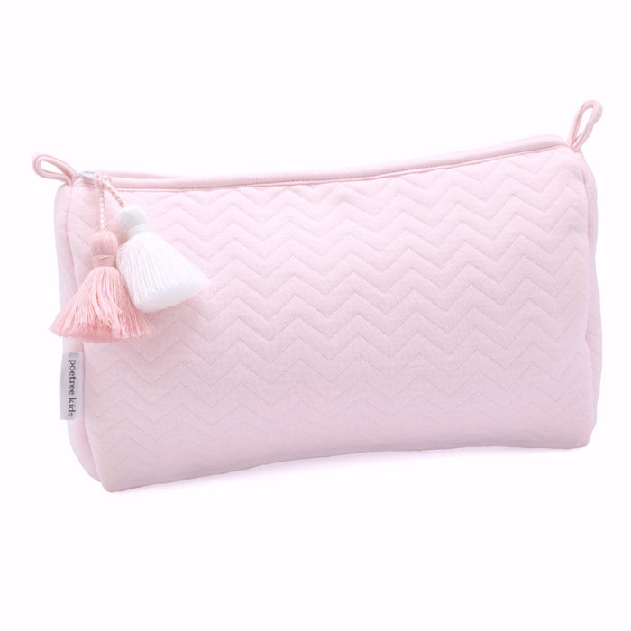 Poetree - Chevron Light Pink - Toilettas