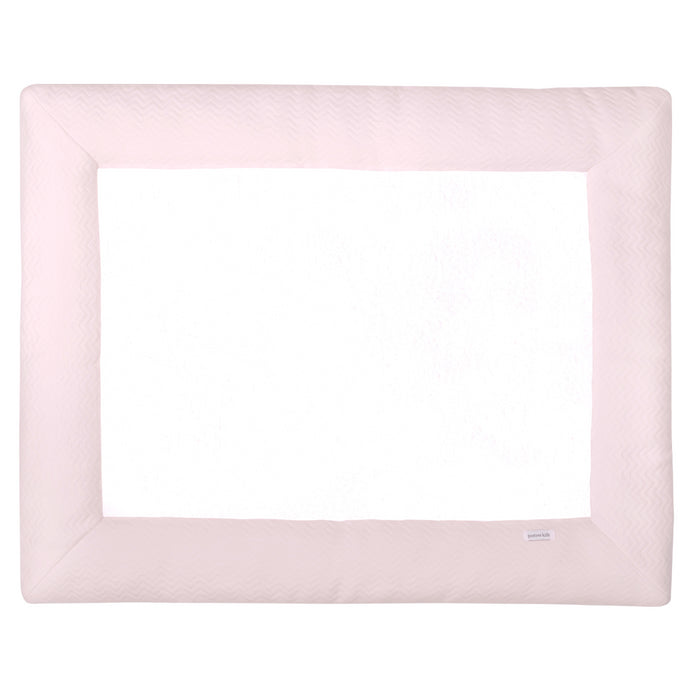 Poetree - Chevron Light Pink - Boxkleed/Parc kleed (75x95cm)