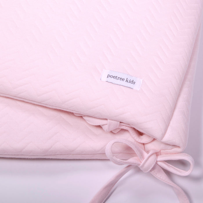 Poetree - Chevron Light Pink - Box Bumper/ Parc beschermer