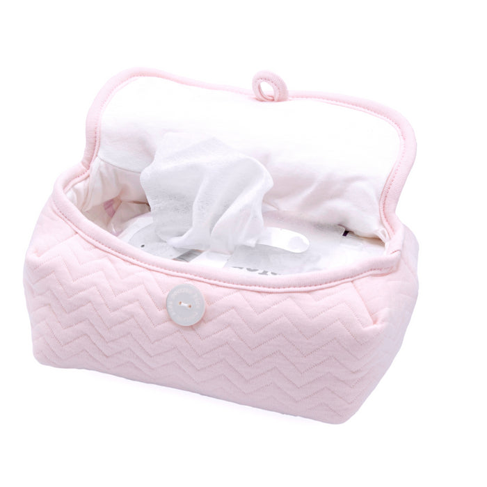 Poetree - Chevron Light Pink - Hoes voor vochtige doekjes