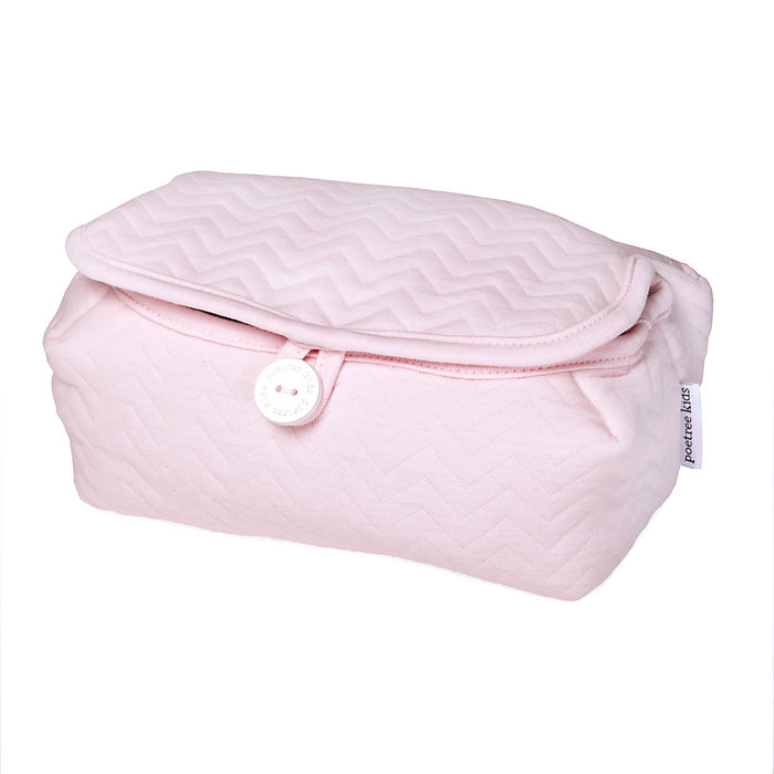 Poetree - Chevron Light Pink - Hoes voor vochtige doekjes
