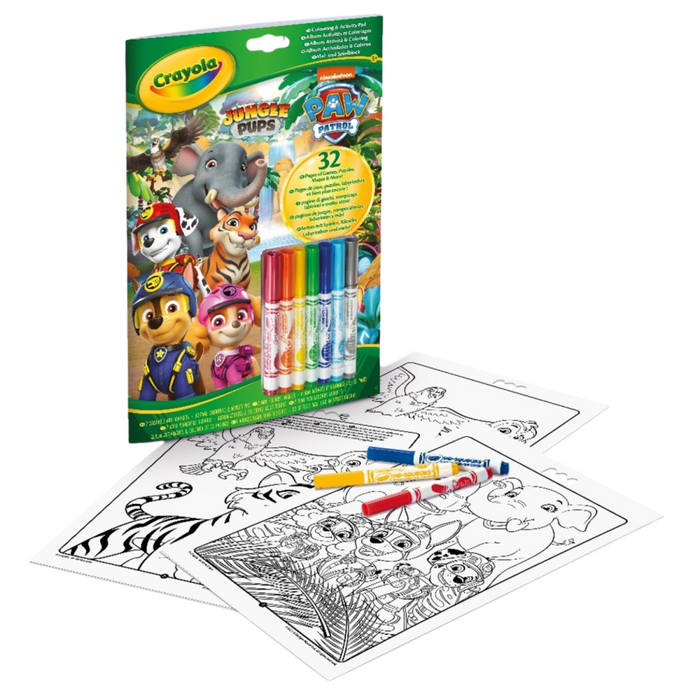 Crayola - Color & Activity Paw Patrol Jungle Pups