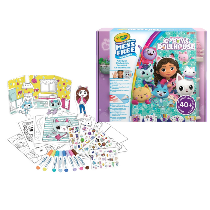 Crayola - Color Wonder Activity Set Gabby's Dollhouse