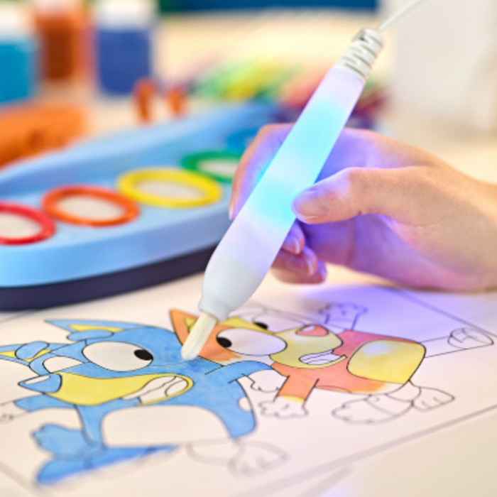 Crayola - Color Wonder Magic Light-Up Brush Bluey