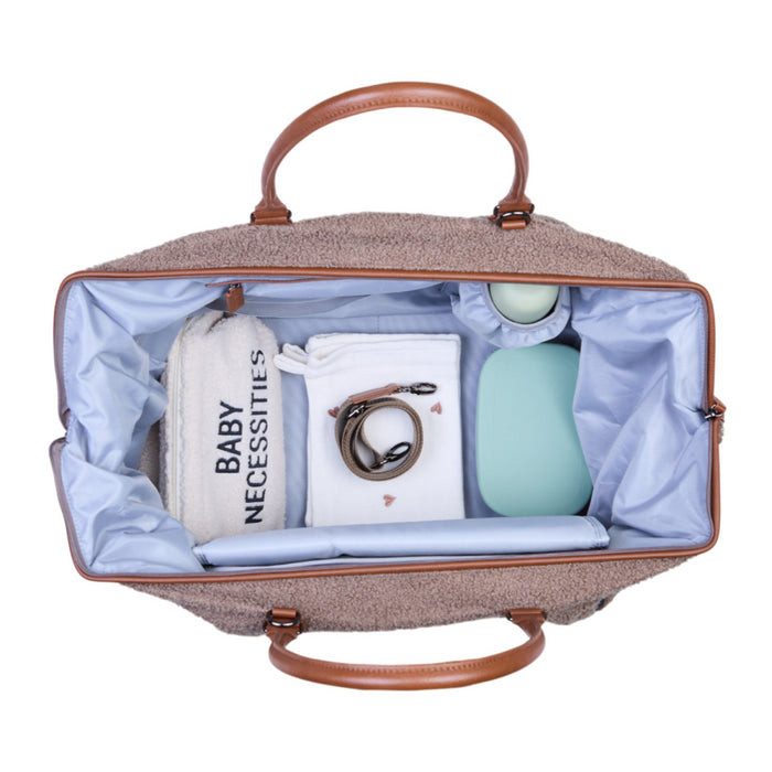 Childhome - Mommy Bag ® Verzorgingstas - Teddy Soft brown
