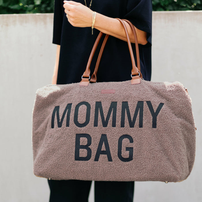 Childhome - Mommy Bag ® Verzorgingstas - Teddy Soft brown