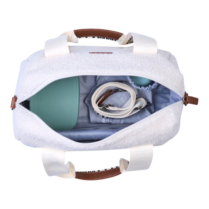 Childhome - MOMMY CLUB VERZORGINGSTAS - SIGNATURE - Teddy - Ecru