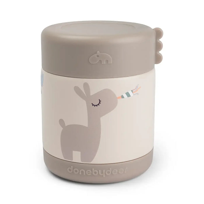Done by Deer - Insulated food jar Celebration Sand 300 ml