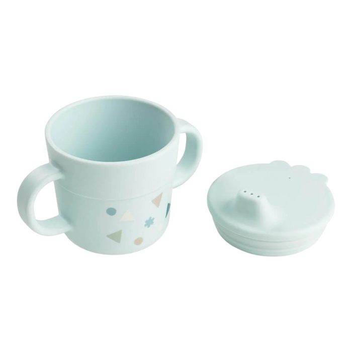 Done by Deer -Foodie dinner set with suction Celebration Blue