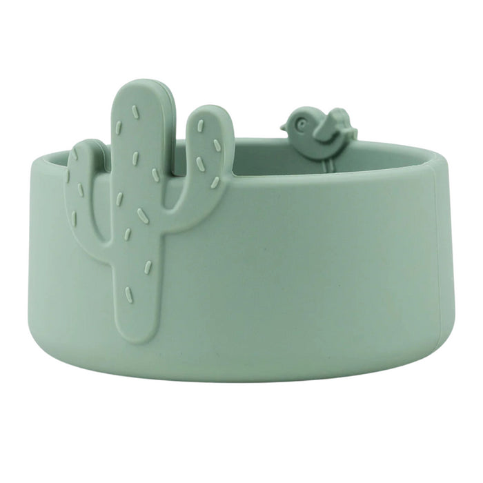 Done by Deer - Silicone bowl set 2 pcs Lalee Sand/Green