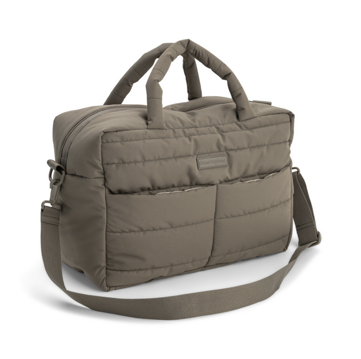 Done By Deer - Done by Deer - Quilted changing bag Taupe