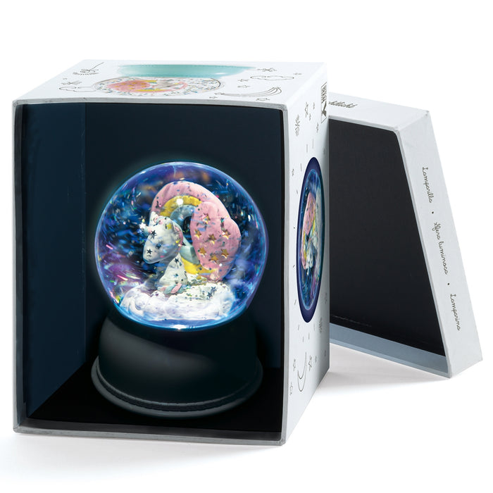 Djeco - SNOW BALL NIGHLIGHT - Unicorn