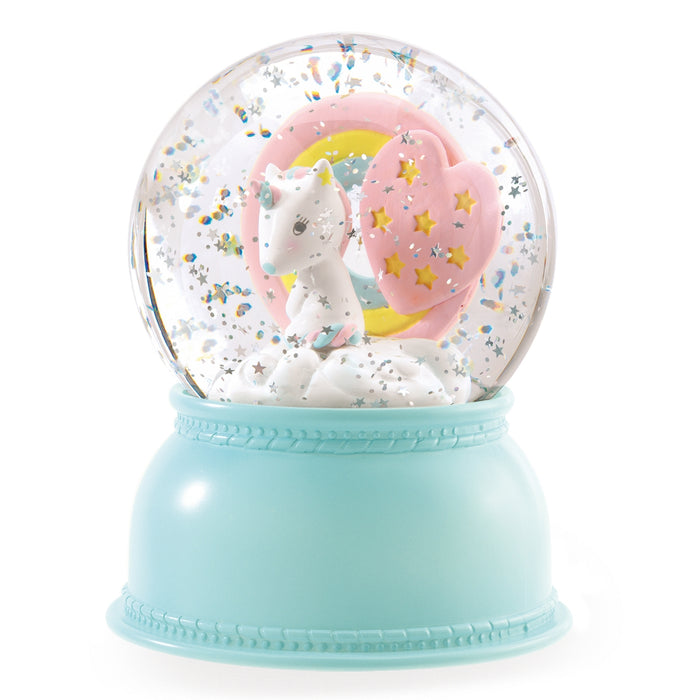 Djeco - SNOW BALL NIGHLIGHT - Unicorn