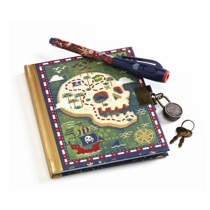 Djeco - SMALL SECRET NOTEBOOK - MAGIC PEN - Fiona little secret notebook - magic pen COPY