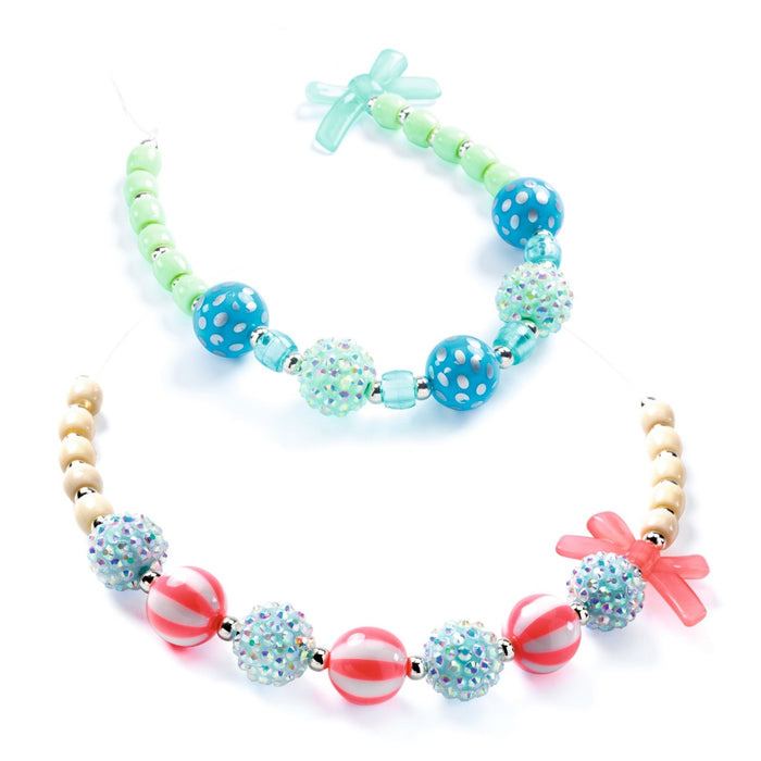 Djeco - Kralen - Bubble beads, Silver