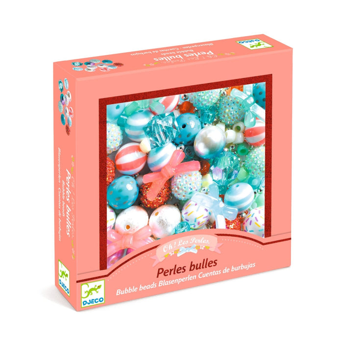 Djeco - Kralen - Bubble beads, Silver