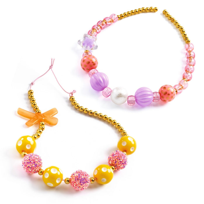 Djeco - Kralen - Bubble beads, Gold