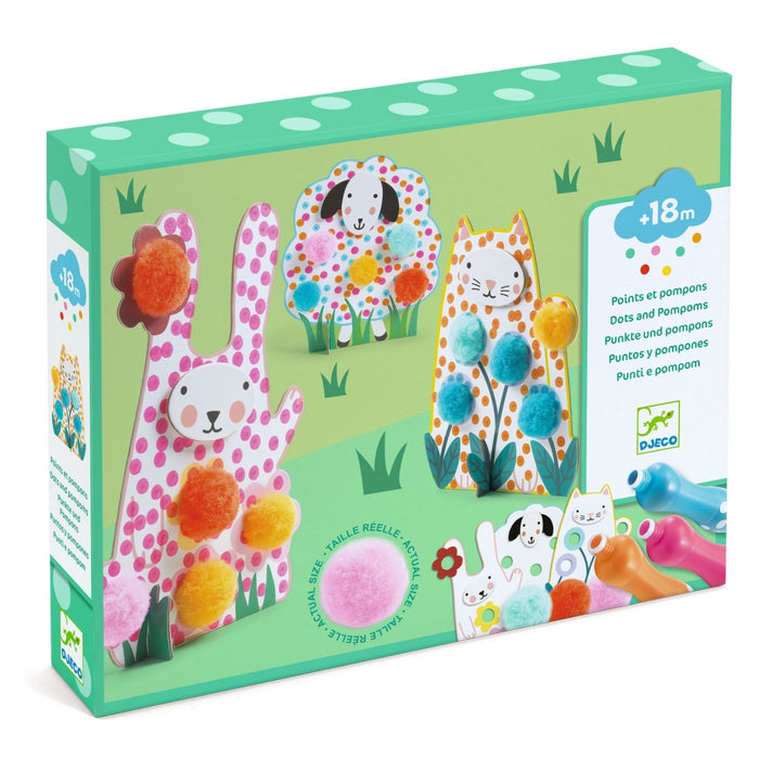 Djeco - Dots en Pompoms
