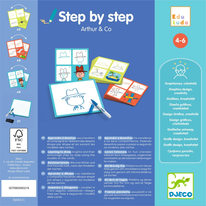 Djeco - Step by Step Arthur & CO