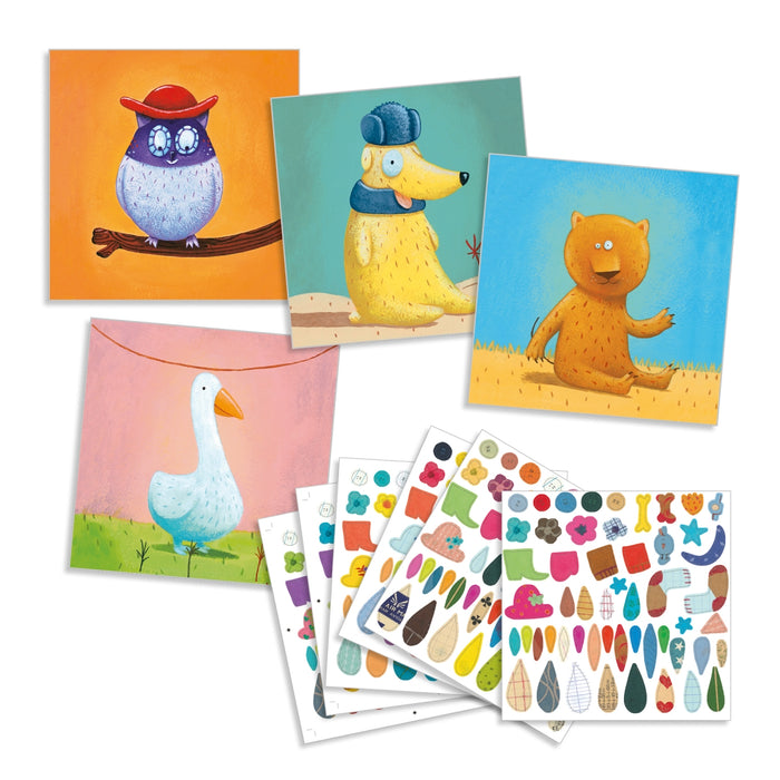 Djeco - Creëer met stickers