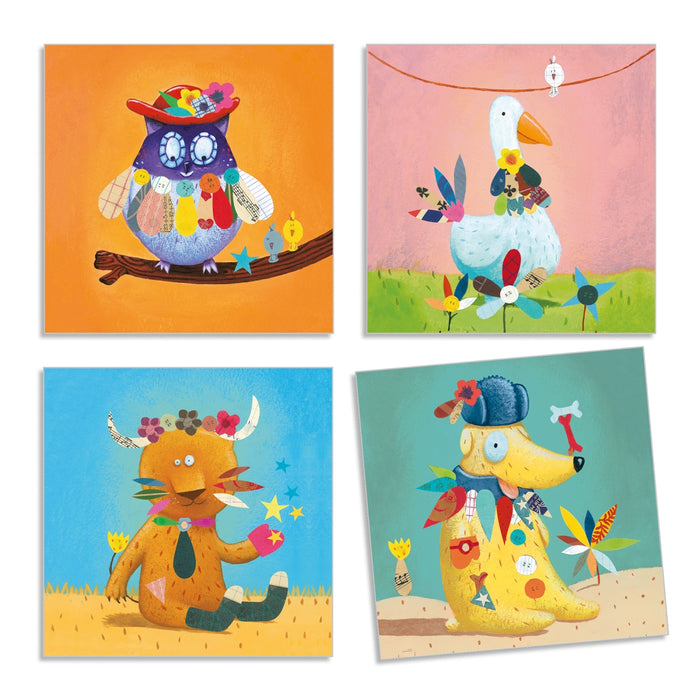 Djeco - Creëer met stickers