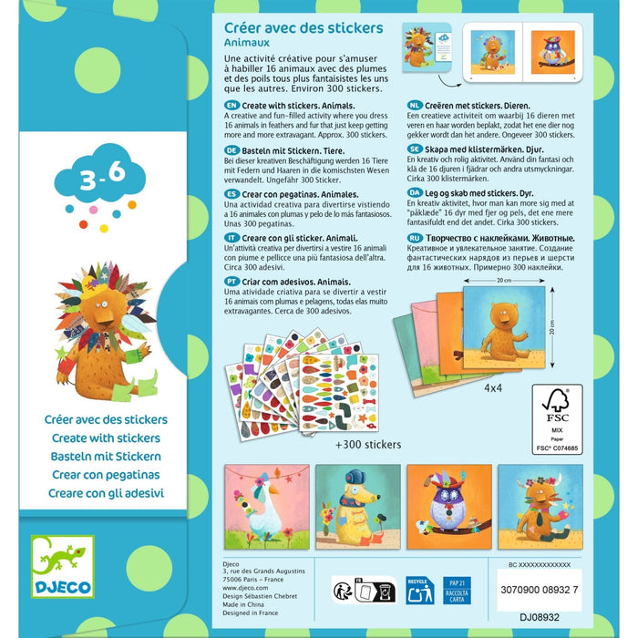 Djeco - Creëer met stickers