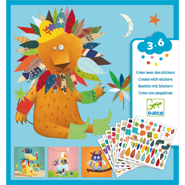 Djeco - Creëer met stickers
