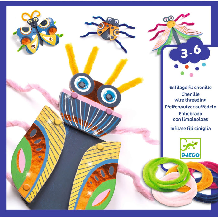 Djeco - Rijgen - Yarn bugs - FSC MIX