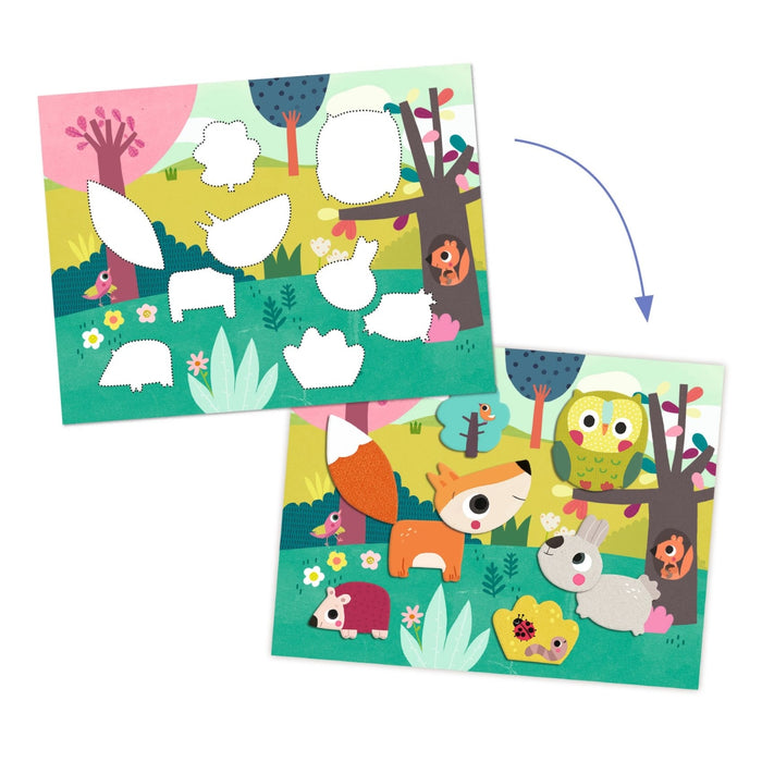 Djeco - Collages voor de kleintjes