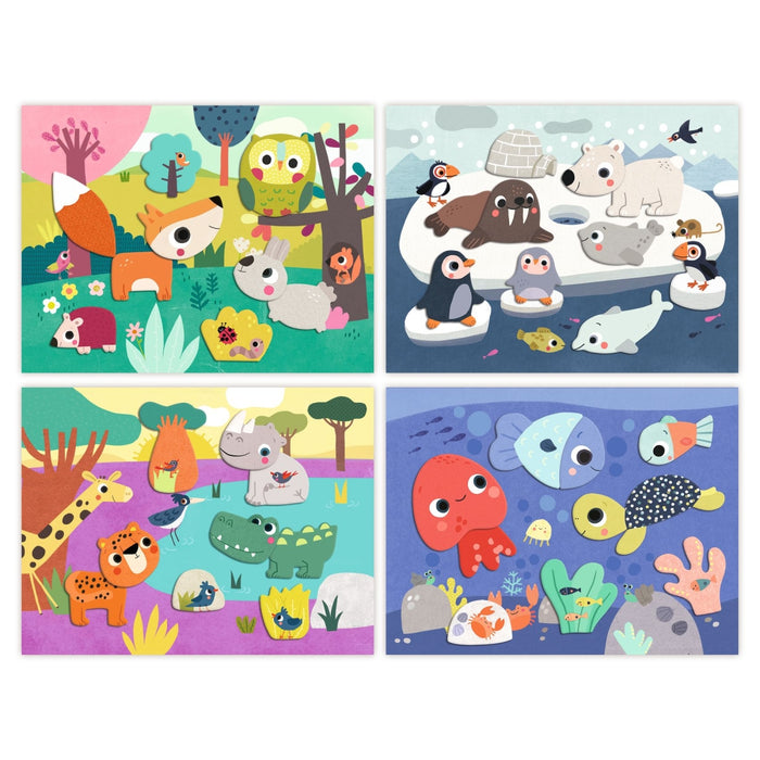 Djeco - Collages voor de kleintjes