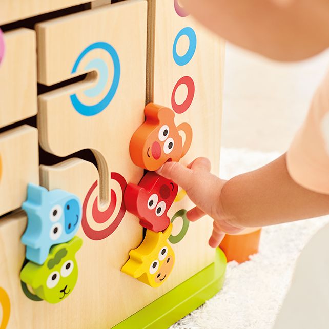 Hape - Country Critters Play Cube