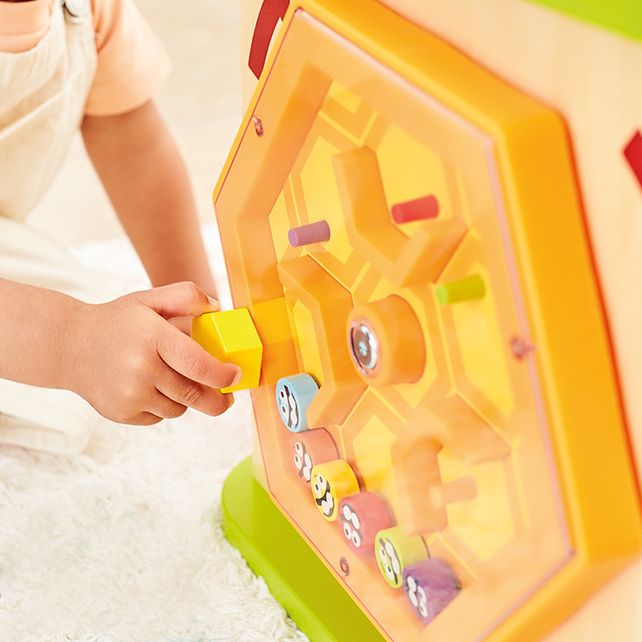 Hape - Country Critters Play Cube