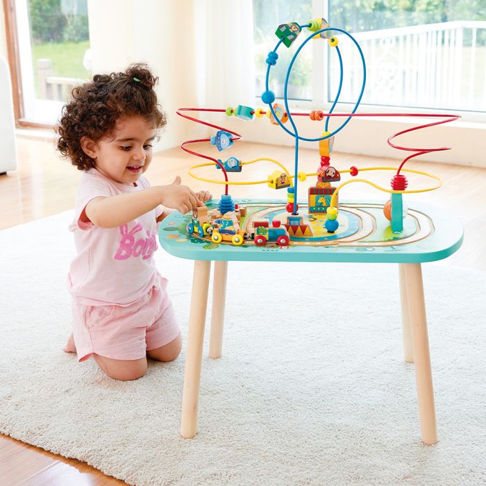 Hape - Twisting Railway Maze Table
