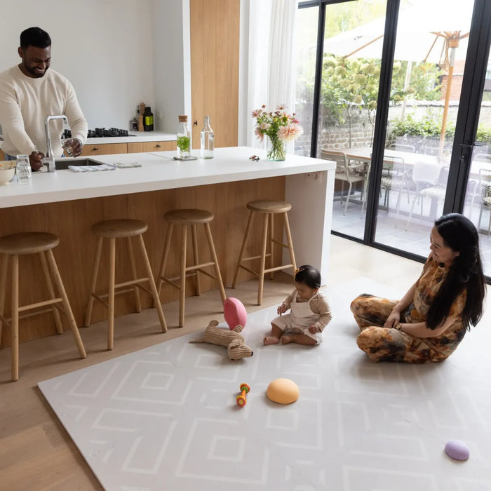 Eeveve -  Puzzle Mat Modern Blocks  - Dune