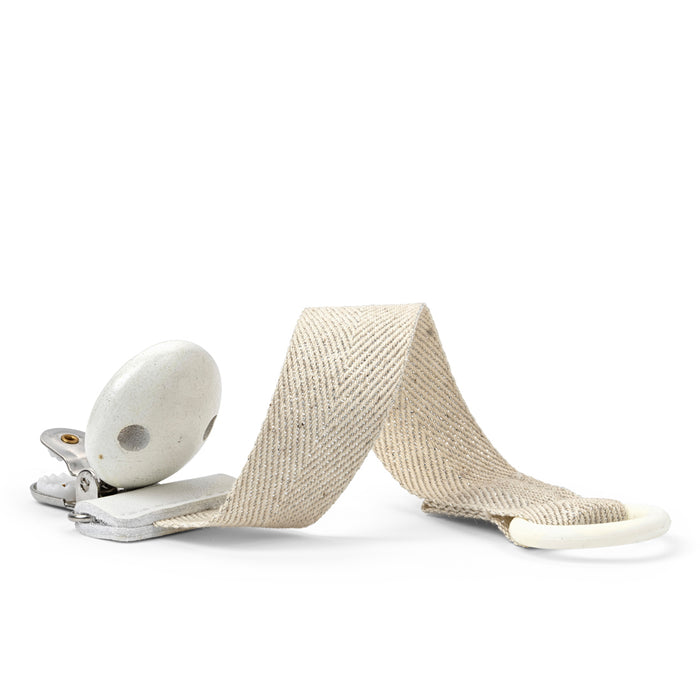 Elodie - Fopspeenketting Silver Sheen