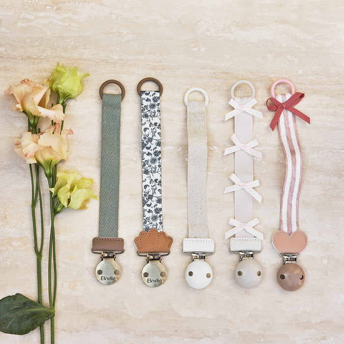 Elodie - Fopspeenketting Silver Sheen
