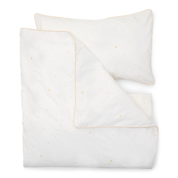 ﻿Poetree - Etoile Sand - Baby Dekbedovertrek & kussensloop (100x135cm)