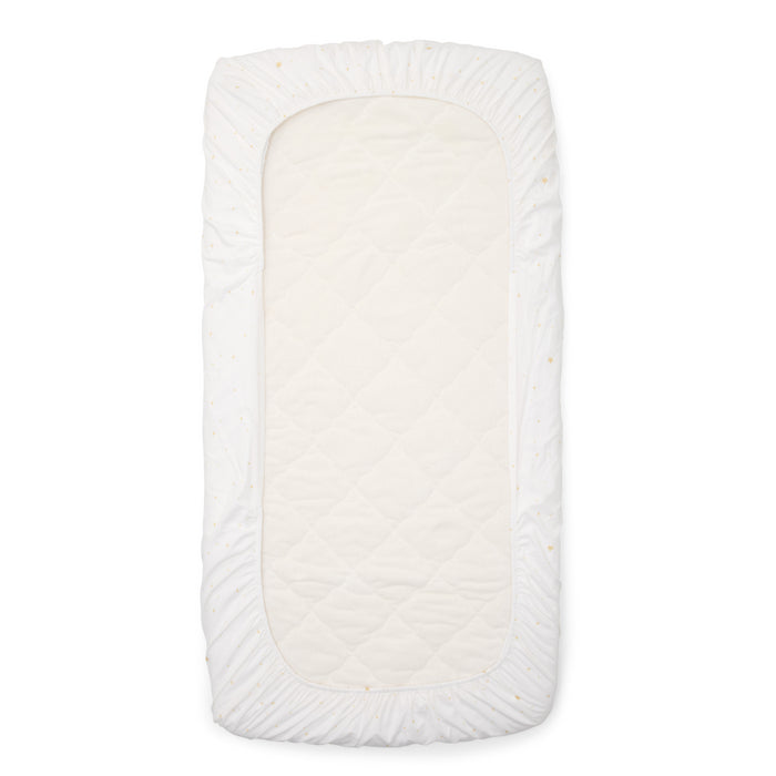 Poetree - Etoile Sand - Poplin Hoeslaken voor ledikant 70x140cm