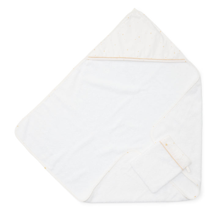 Poetree - Etoile Sand - Badcape & washandje