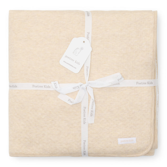 Poetree - Etoile Sand - Ledikant deken 100x135cm