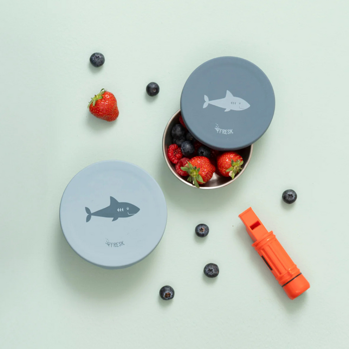 Fresk - Fresk Snackbox set 2 pcs. Shark