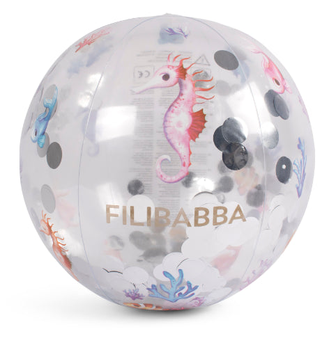 Filibabba - Beach ball Alfie - Rainbow Reef Confetti