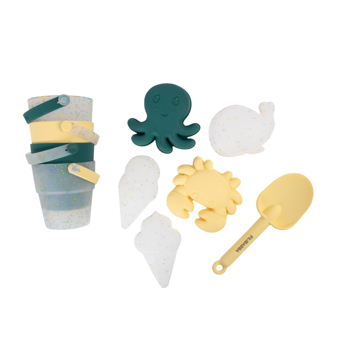 Filibabba - Silicone beach set - Confetti