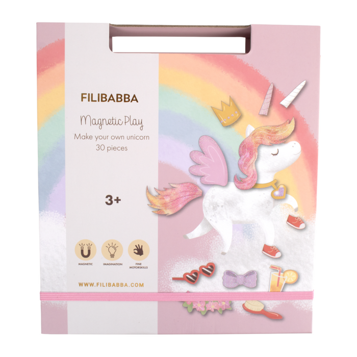 Filibabba - Magnetic fun – Create your own unicorn