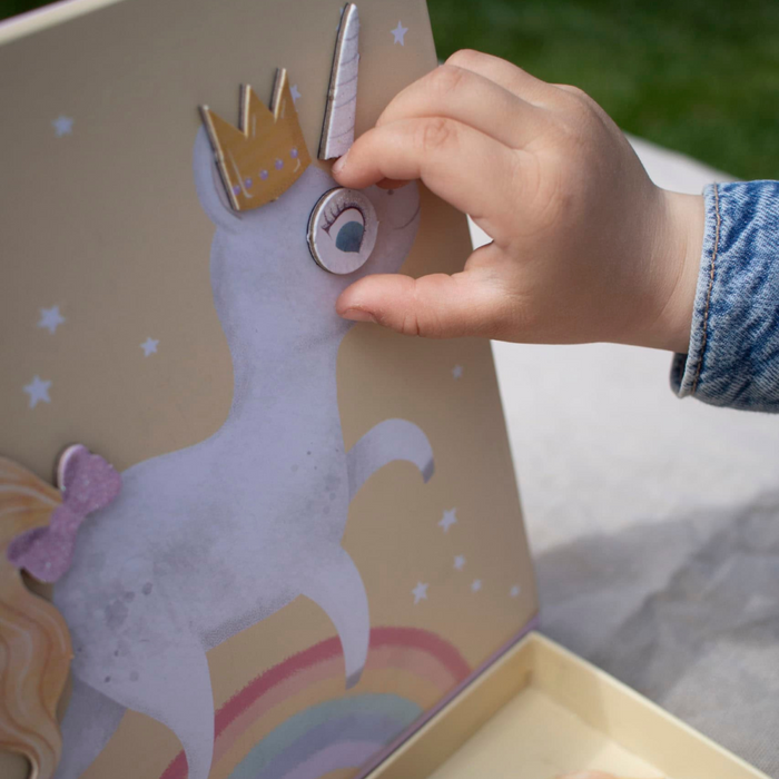 Filibabba - Magnetic fun – Create your own unicorn