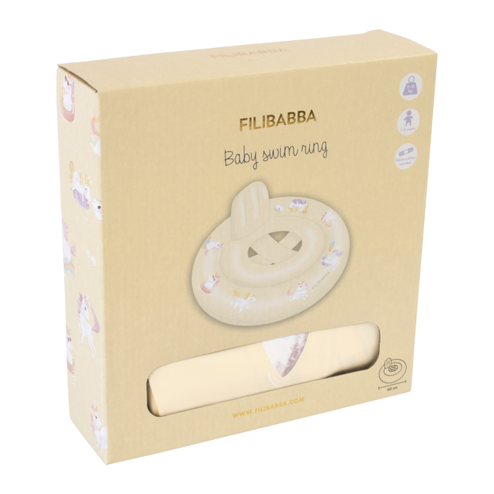 Filibabba - Baby swim ring Alfie – Unicorn