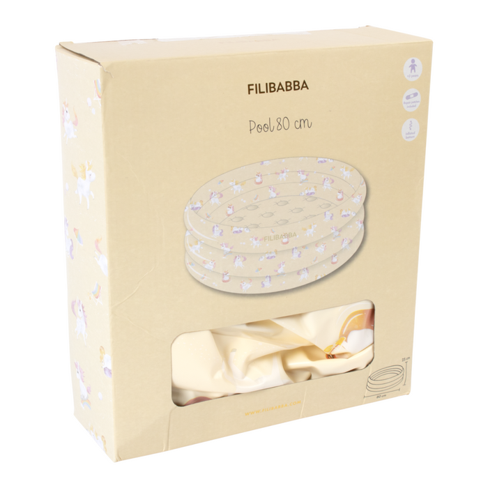 Filibabba - Zwembad Unicorn (80cm)