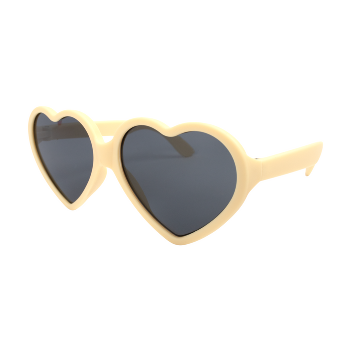 Filibabba - Kids sunglasses in recycled plastic – Heart – Sunlight