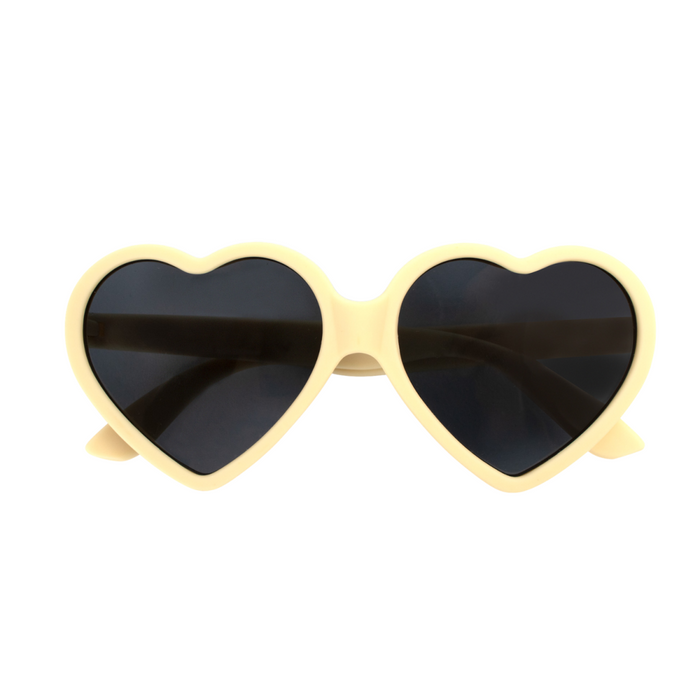 Filibabba - Kids sunglasses in recycled plastic – Heart – Sunlight